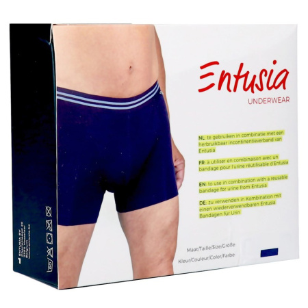 Entusia Boxer Blue Maat L Gecombineerd Product 1 Stuk