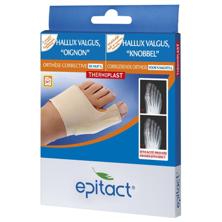 Epitact Corrigerende Orthese Hallux Valgus Voor Nachts Thermoplast Voet S 1 Stuk