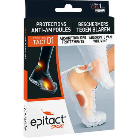 Epitact Epitheliumtact 01 Beschermers Tegen Blaren 4 Stuks 5,6cmx4,4cm