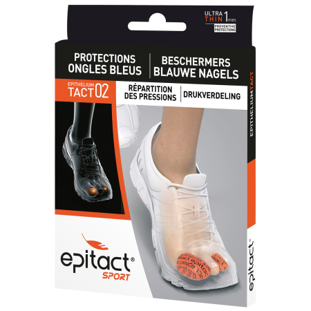 Epitact Sport Beschermers Blauwe Nagels Epitheliumtact 02 M Stuk 2