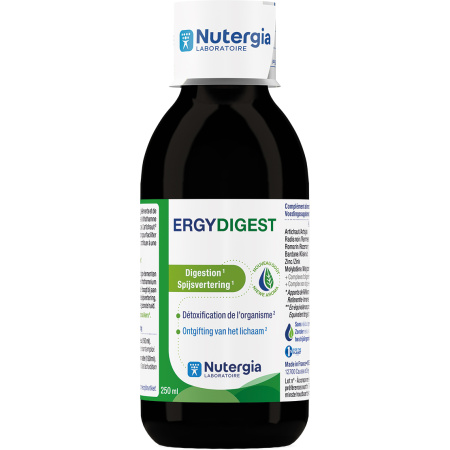 Nutergia Ergydigest Vloeibaar Fles 250ml Nieuwe Formule