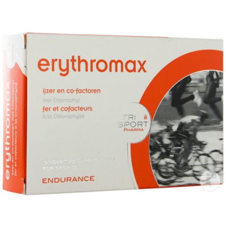 Erythromax Ijzer Vitamine B 30 Capsules