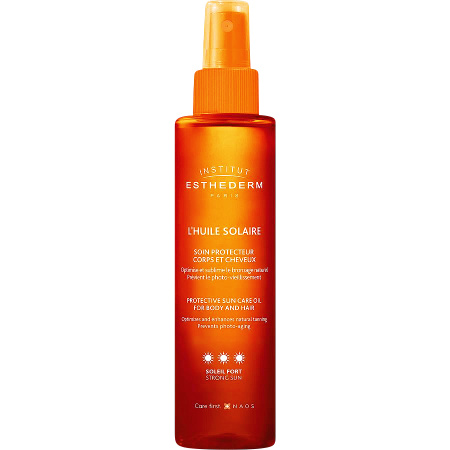 Institut Esthederm Beschermende Droge Olie Lichaam Haar Matige Zon 150ml