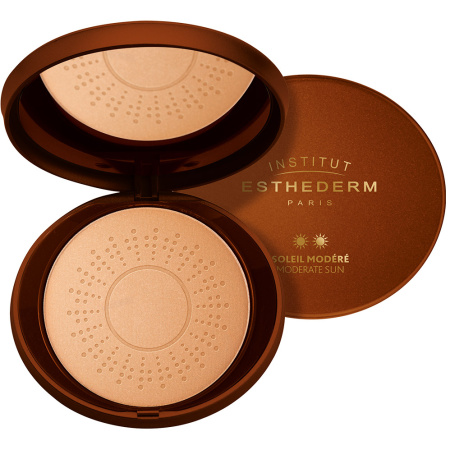 Institut Esthederm Beschermend Zonnepoeder Stralend Effect Gebruinde Teint Matige Zon 15g
