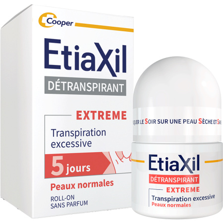 Etiaxil Anti-Transpirant Deodorant Overmatig Transpireren Extreme 5-Daagse Bescherming 15ml