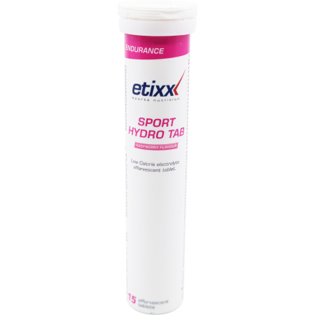Etixx Endurance Sport Hydro Tab optimale Hydratatie Framboossmaak 15 Bruistabletten