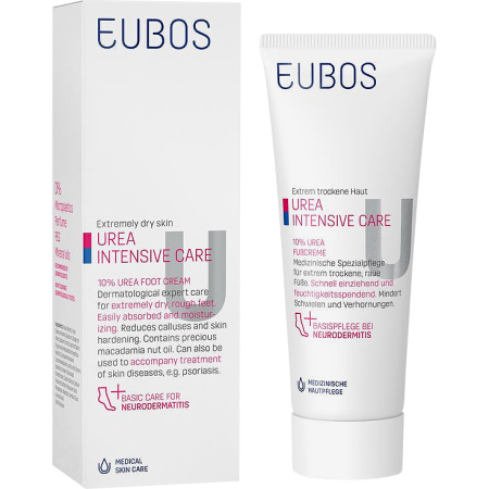Eubos Urea 10% Voetcrème Zeer Droge Huid 100ml