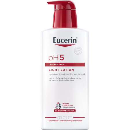 Eucerin Body pH5 Light Lotion Normale Tot Droge En Gevoelige Huid Pompfles 400ml