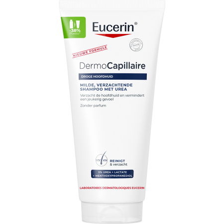 Eucerin DermoCapillaire Milde Kalmerende Shampoo Met Ureum 200ml