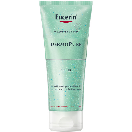Eucerin DermoPure Scrub Vette Huid Met Neiging Tot Acne 100ml