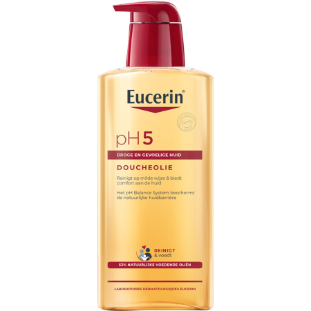 Eucerin pH5 Doucheolie Droge En Gevoelige Huid Pompfles 400ml