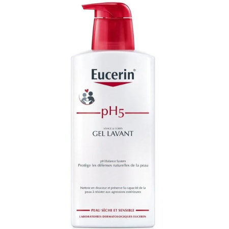 Eucerin pH5 Wasgel Pompfles 400ml