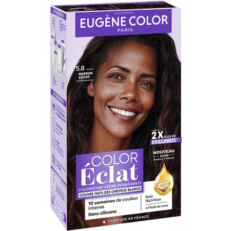 Eugène Color Permanente Haarkleuring 5.8 Cacaobruin 1 Kit