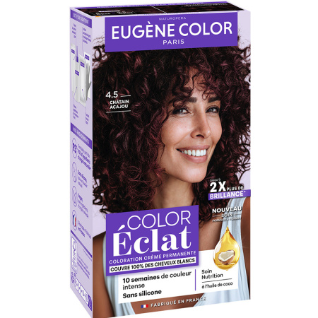 Eugène Color Permanente Haarkleuring 4.5 Mahonie Kastanjebruin 1 Kit