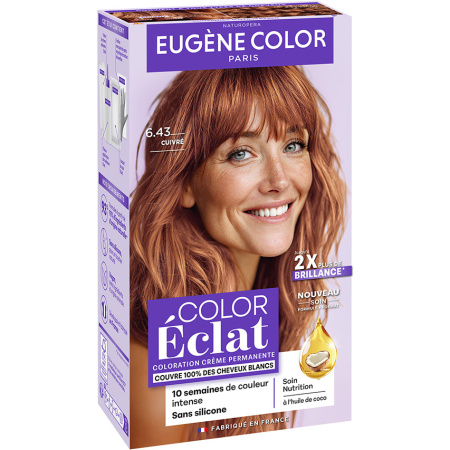 Eugène Color Permanente Haarkleuring 6.43 Koper 1 Kit