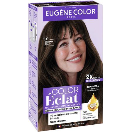 Eugène Color Permanente Haarkleuring 5.00 Licht Kastanjebruin 1 Kit