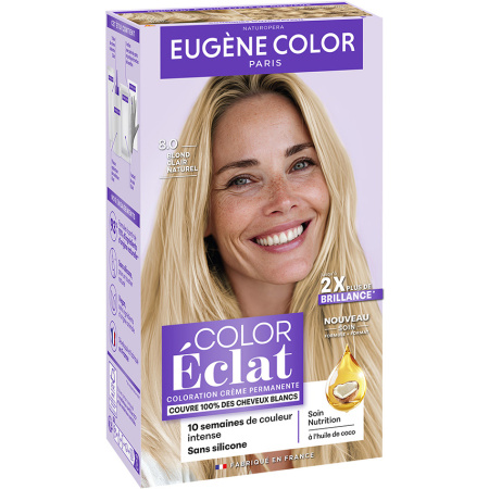 Eugène Color Permanente Haarkleuring 8.0 Natuurlijk Lichtblond 1 Kit