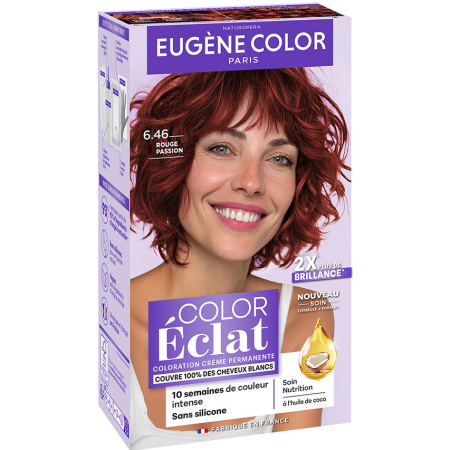 Eugène Color Permanente Haarkleuring 6.46 Passierood 1 Kit