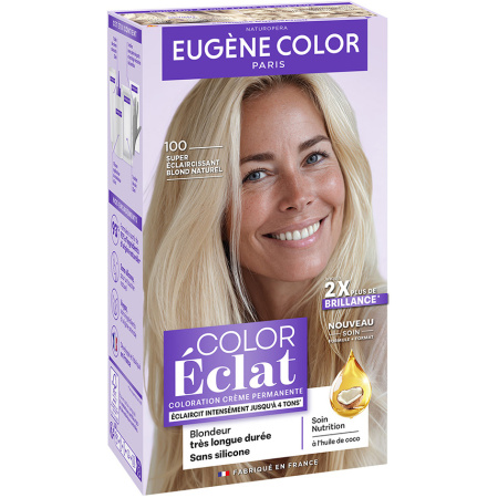 Eugène Color Permanente Haarkleuring 100 Super Oplichtend Natuurlijk Blond 1 Kit