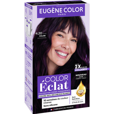 Eugène Color Permanente Haarkleuring 4.20 Violet 1 Kit