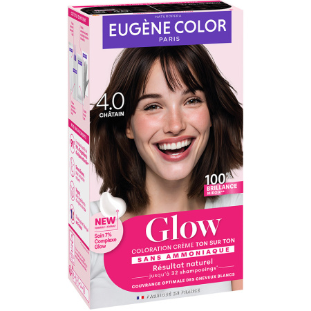 Eugène Color Toon-Op-Toon Haarkleuring 4.0 Kastanjebruin 1 Kit