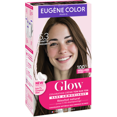 Eugène Color Toon-Op-Toon Haarkleuring 6.3 Knapperige Hazelnoot 1 Kit