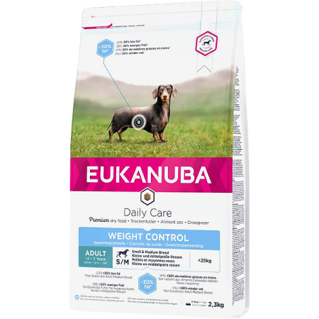 Eukanuba Adult Weight Control Medium Honden 12kg