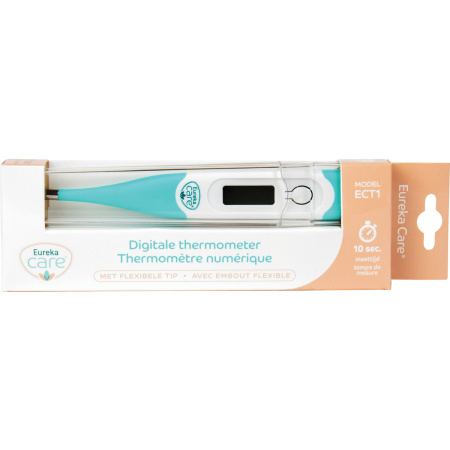 Eureka Care Digitale Thermometer 10 Seconden Flexibele Tip 1 Stuk