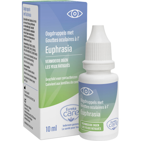 Eureka Care Oogdruppels Met Euphrasia Vermoeide Ogen Druppelflacon 10ml