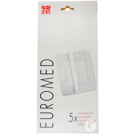 Euromed 10x20cm Eilandpleister Steriel 5 Stuks