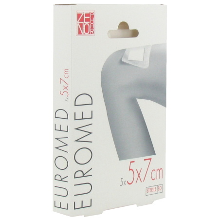 Euromed 5x7cm Steriel 5 Eilandpleister