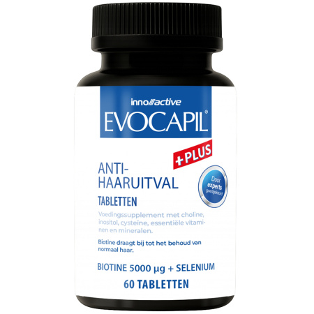 Evocapil Plus Haarvitaminen Met Biotine Zink Selenium En Koper 60 Tabletten