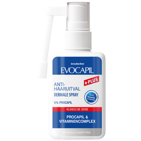 Evocapil +Plus Spray Tegen Haaruitval 60ml