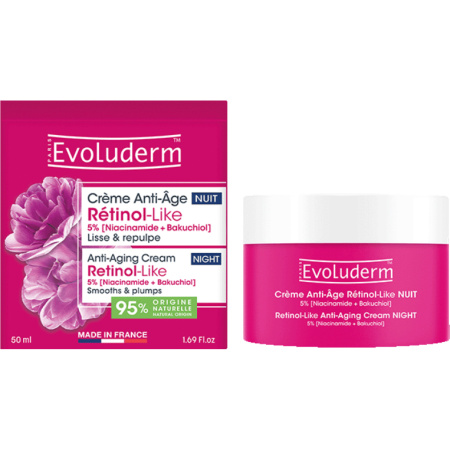 Evoluderm Anti-Age Nachtcrème Retinol-Like Pot 50ml