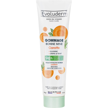 Evoluderm Bonne Mine Scrub Met Wortel 150ml