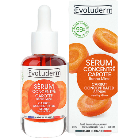 Evoluderm Geconcentreerd Serum Goede Teint Wortel Druppelflesje 30ml