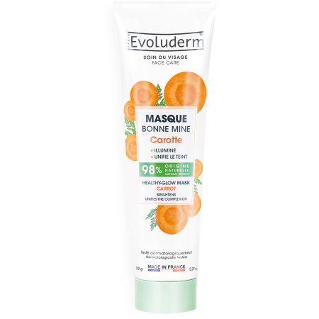 Evoluderm Gezond-Uitziende-Huid Masker Wortel 150g