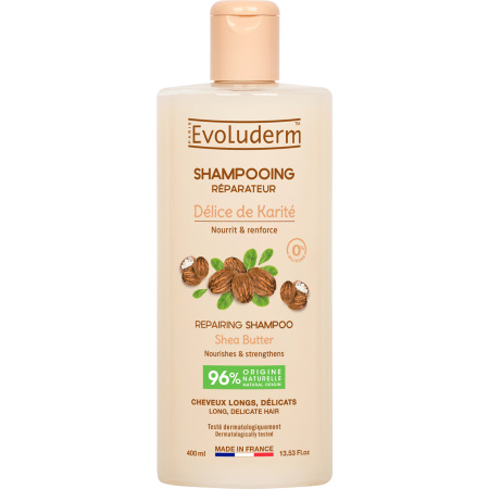 Evoluderm Herstellende Shampoo Délice De Karité 400ml