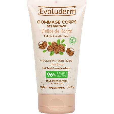 Evoluderm Hydraterende Bodyscrub Délice De Karité 150ml