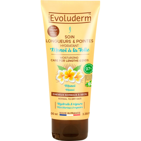 Evoluderm Hydraterende Verzorging Voor Lengtes En Punten Monoï À La Folie Tube 100ml