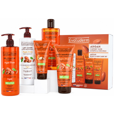 Evoluderm Lichaams- & Haarverzorgingsset Argan 1 Kit