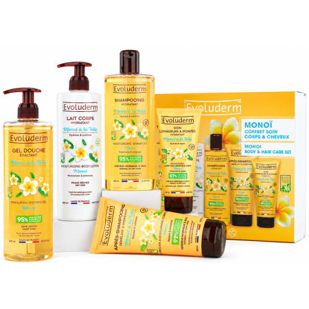 Evoluderm Lichaams- & Haarverzorgingsset Monoï 1 Kit