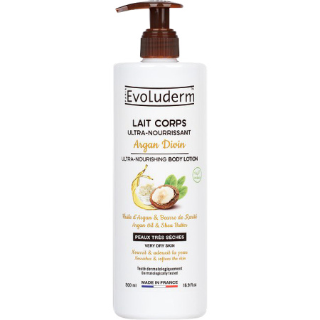 Evoluderm Ultra-Voedende Bodylotion Argan Divin 500ml