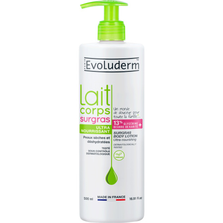 Evoluderm Ultra-Voedende Overvette Bodylotion 500ml