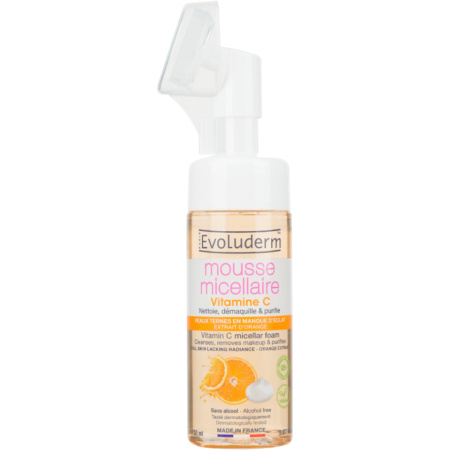 Evoluderm Micellaire Reinigingsmousse Vitamine C 150ml