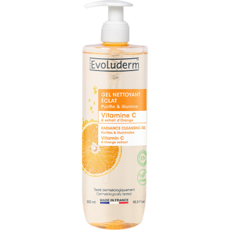 Evoluderm Vitamine C Glow Reinigingsgel 500ml