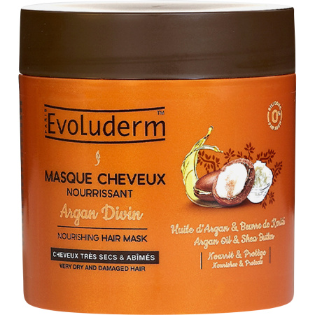 Evoluderm Voedend Haarmasker Argan Divin 500ml