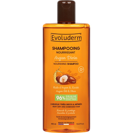 Evoluderm Voedende Shampoo Argan Divin 400ml