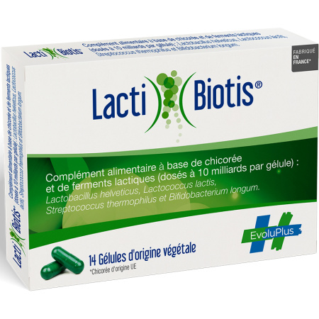 Evoluplus Lacti'Biotis Probiotica 14 Capsules
