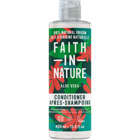 Faith In Nature Aloë Vera Conditioner Normaal Tot Droog Haar Fles 400ml